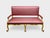 French Mid 20th Century French Louis XV Style Settee Chair For Sale - Image 3 of 4