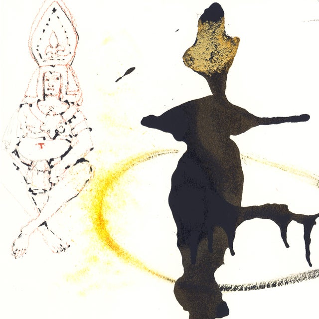 Abstract 1969 Salvador Dalí Biblia Sacra Lithograph "Filiae Herodiadis Saltatio" (Dance of Herodias' Daughter) For Sale - Image 3 of 11