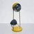 Yellow 1970s Sonneman Style Atomic Eyeball Table Lamp For Sale - Image 8 of 12