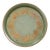 19th Century French Hand-Painted Green Tole Tray With Gilt Foliate Decor For Sale