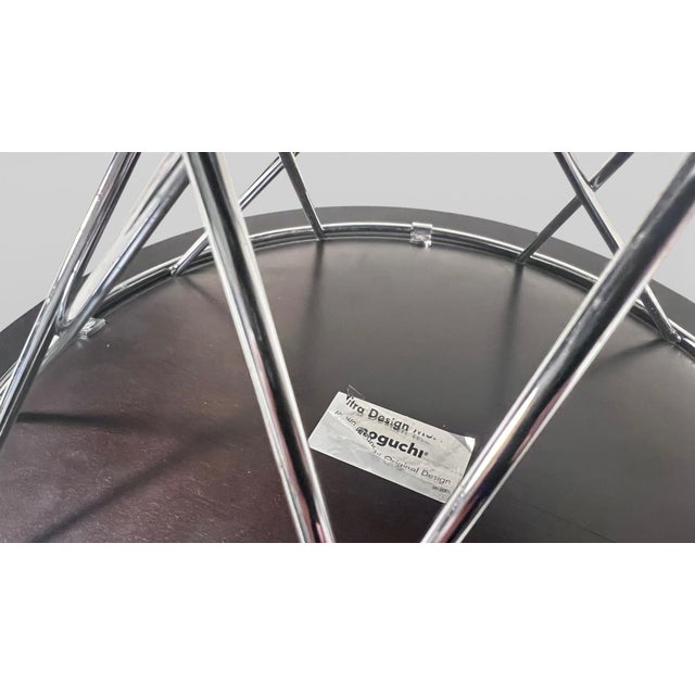 Ebony Rocking Stool by Isamu Noguchi for Vitra For Sale - Image 8 of 8