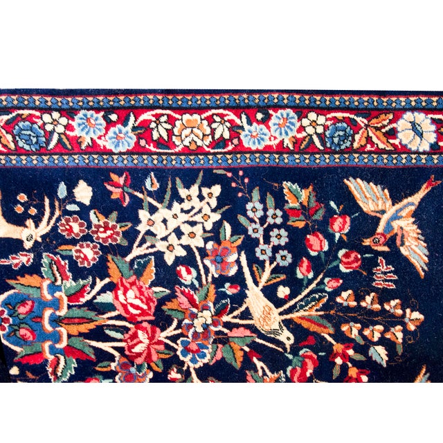 Early 20th Century Persian Kashan Rug For Sale - Image 4 of 14