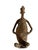 African Dogon Bronze Figure of a Seating Male Mali 4.75" H For Sale - Image 4 of 11