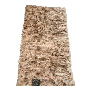 Fabulous Coyote Fur Throw For Sale