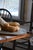 An early 20th century antique European breadboard, hand-carved from solid wood and worn beautifully with age. Perfect for...