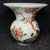 White Vintage Chinese Painted Glass Vase With Rooster and Peony - "Success & Prosperity" Motif For Sale - Image 8 of 9