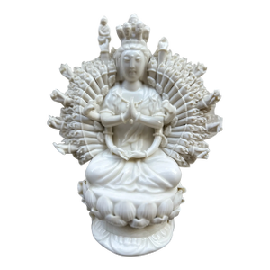 Blanc De Chine Dehua Porcelain Guanyin Bodhisattva Avalokiteśvara