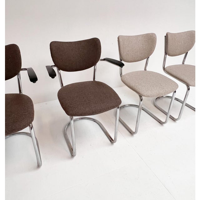Mid-Century Modern Vintage Chairs from Gebr. De Wit, 1960s, Set of 4 For Sale - Image 3 of 18