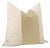 Contemporary 22" Cashmere Mohair Panel + Linen Pillows - a Pair For Sale - Image 3 of 4