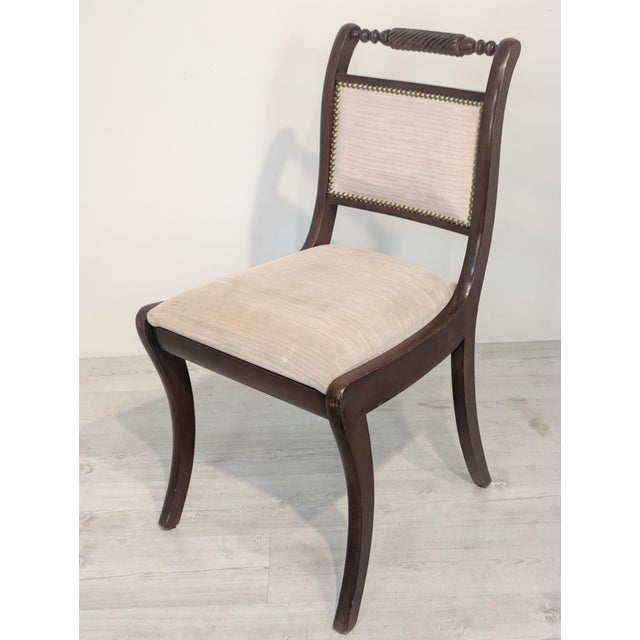 Empire Style Chair, 1975 For Sale - Image 6 of 16