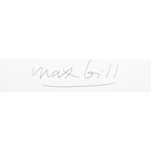 Max Bill, Galerie Erker, Lithograph For Sale - Image 5 of 6