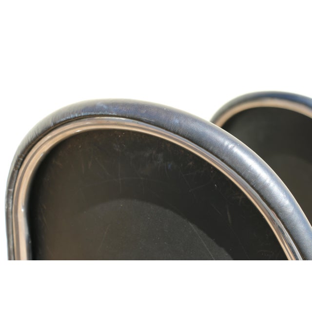 Set of Six “Maia” Dining Chairs by Giotto Stoppino for Bernini, Italy, 1960s – Chrome & Leather For Sale - Image 9 of 18