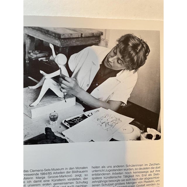 Marga Groove-Marcovic, Girl at the Balustrade, Original Watercolor For Sale - Image 15 of 17