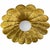 Handmade Brass Flower Chandelier, Hammered Lotus Ceiling Light, Floral Pendant Fixture, Art Deco Lighting for Living Room and Bedroom For Sale - Image 12 of 13