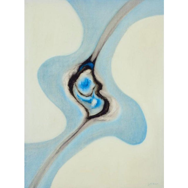 Jack Penouel, Abstract Composition, 1980s, Acrylic on Board For Sale