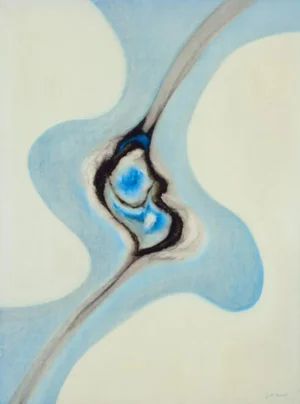 Jack Penouel, Abstract Composition, 1980s, Acrylic on Board