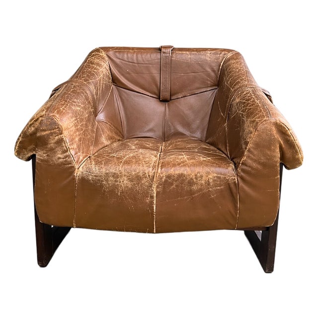 MP93 Lounge Chair by Percival Lafer, 1970s For Sale