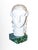 Nicola D'Antino, Kore's Heads, Italy, 1920s, Marble, Set of 2 For Sale - Image 3 of 6