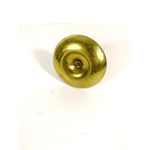 Vintage Brass Push Up Candleholder Adjustable With Patina For Sale - Image 6 of 8