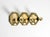 Three beautiful 1970s wall or ceiling lamps by motoko ishii for staff leuchten. beautiful minimalist space age design....