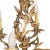 Antique Gilded Bronze 6 Light Chandelier For Sale - Image 10 of 15
