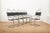Type 22 the Clamp Cantilever Chair with Chrome-Plated Tubular Steel and Black Leather from Ulysses Müller, 1989 For Sale - Image 9 of 15