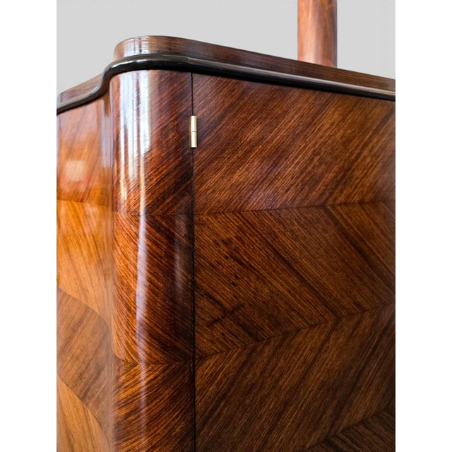 French Art Deco Sideboard in the Style of Jules Leleu, 1940s attributed to Jules Leleu For Sale - Image 12 of 18