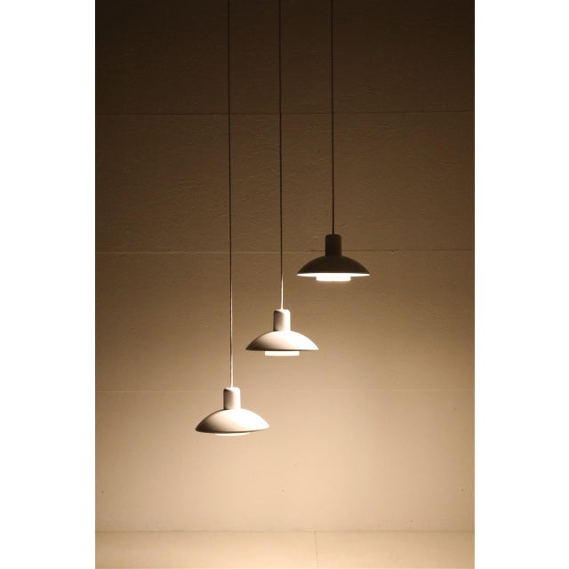 Modern Danish Pendant Lamps by E.S. Horn, 1970s, Set of 3 For Sale - Image 10 of 12