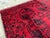 Red Turkmen Tribal Hand-Knotted Wool Rug - 4'3" X 5'5" For Sale - Image 9 of 11
