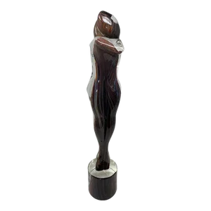 Amati Murano Glass Lovers Statue