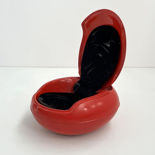 White Gn1 Garden Egg attributed to Peter Ghyczy for Veb Synthese, 1970s For Sale - Image 14 of 14