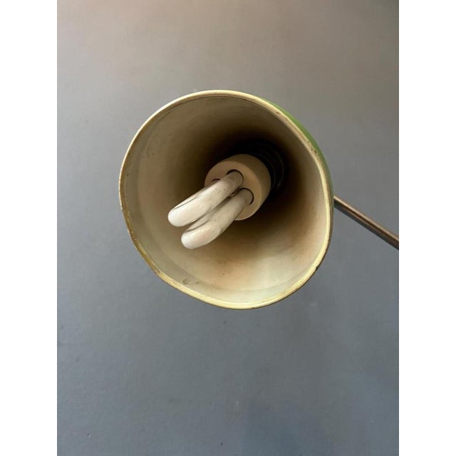 Mid-Century Apple Green Adjustable Floor Lamp For Sale - Image 9 of 11