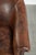 Brown Vintage Club Chair in Sheepskin Leather For Sale - Image 8 of 14