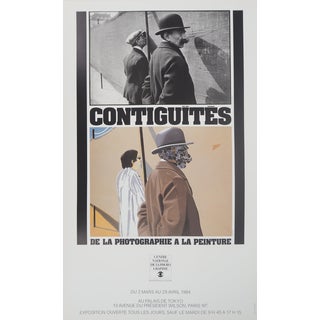 Contiguïtés Poster after Eduardo Arroyo For Sale