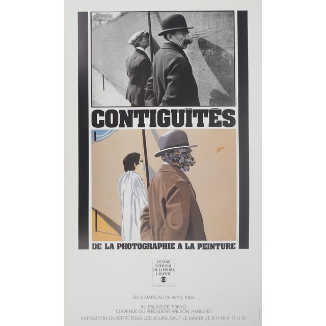 Contiguïtés Poster after Eduardo Arroyo For Sale