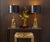 Port 68 Dynasty Foo Dog Gold Accent Lamps, Set of 2 For Sale - Image 4 of 5