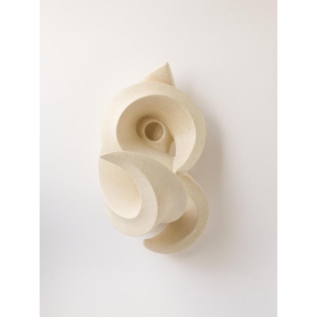 Swan Candleholder in Stoneware Clay by Aleksandra Krasnopolska For Sale - Image 6 of 7