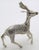 1970s Vintage Italian Handmade Genuine Silver Rare Deer Solid Figurine Detailed Sculpture For Sale - Image 5 of 9