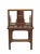 Hand Carved Back Chinese Antique Arm Chairs - Set of 2 For Sale - Image 9 of 12