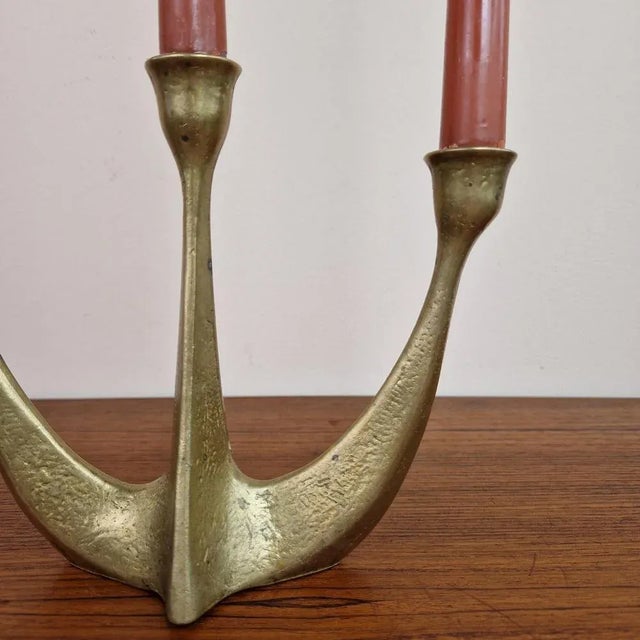 1950s Brutalist Candleholder from Gilde Handwerk, 1950s For Sale - Image 5 of 9