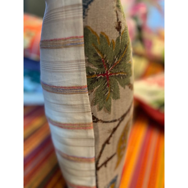 Cottagecore Floral Linen Pillow Cover | 20x20 For Sale - Image 4 of 5