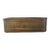Antique Oval Brass Trough Planter or Jardinière With Original Patina For Sale