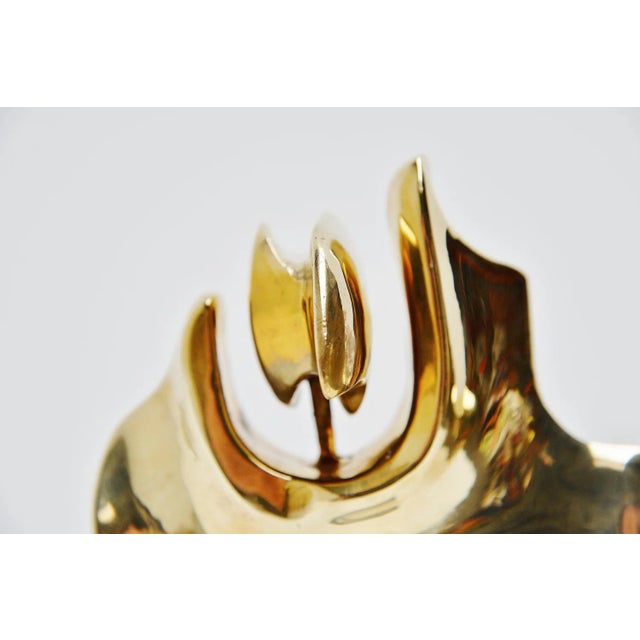 Bronze Tree / Plant Sculpture by Hattakitkosol Somchai, 1970s For Sale - Image 6 of 9