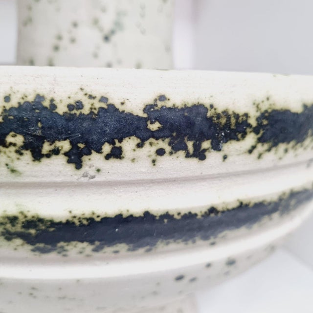 1960s Mid-Century Modernist Studio Ceramic Vase from Eva Bod, 1960s For Sale - Image 5 of 11