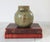 Mid 20th Century Vintage Textured Studio Art Pottery Vessel Signed For Sale - Image 5 of 9