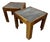 Custom Walnut and Slate Tables For Sale