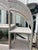 Shabby Chic Palm Beach Chic Wicker & Bamboo Etagere For Sale - Image 3 of 12