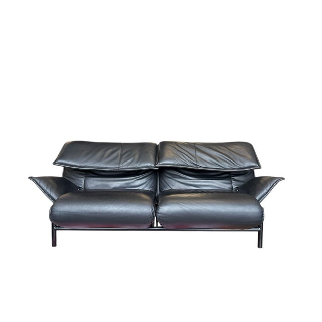 Veranda Three-Piece Sofa by Vico Magistretti for Cassina, 1980s For Sale - Image 12 of 12