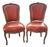 Vintage French Side Chairs a Pair For Sale