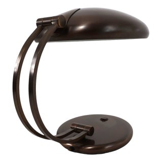 Bronzed Table Lamp by Egon Hillebrand for Hillebrand Lighting, 1960s For Sale